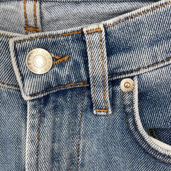 Lacoste Straight Leg Jeans Blue Women's Size 24 - Picture 7 of 9